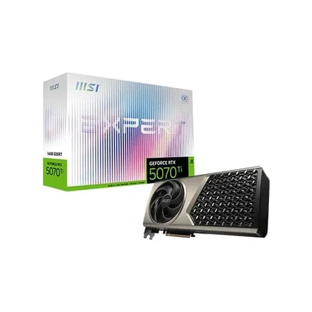 MSI RTX 5070 Ti Expert OC 16GB GDDR7 Graphics Card