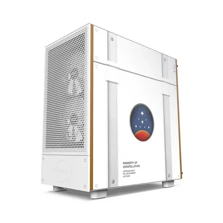 NZXT H5 Flow Starfield Limited Edition ATX Mid Tower Cabinet (White)