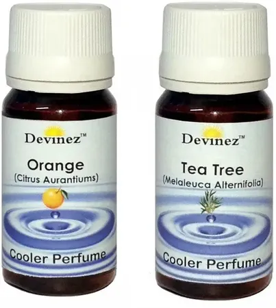 Devinez Tea Tree, Orange Aroma Oil Orange and Tea Tree Cooler Perfume , 60ml each