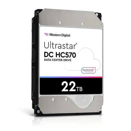 WESTERN DIGITAL ULTRASTAR 22 TB HARD DISK ,0F48155