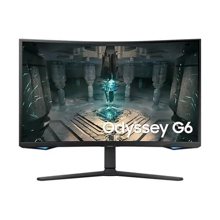 SAMSUNG Odyssey G6 LS32BG650EWXXL 32 Inch QHD 240Hz VA Panel 1MS AMD Freesync Gaming Monitor