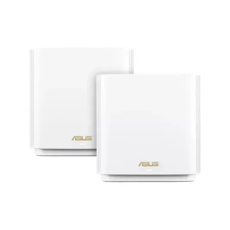 ASUS ZenWiFi AX XT8 Tri Band AX6600 Tri-band Mesh WiFi 6 System-2 Pack (White)