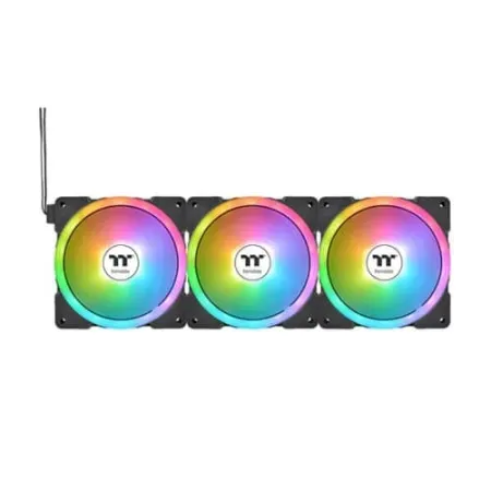 Thermaltake Swafan EX12 ARGB Sync Black Cabinet Fan (Triple Pack)