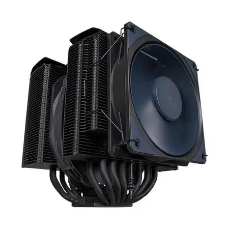 COOLER MASTER Master Air MA824 Stealth 30th Anniversary Edition Dual Tower CPU Air Cooler (Black)