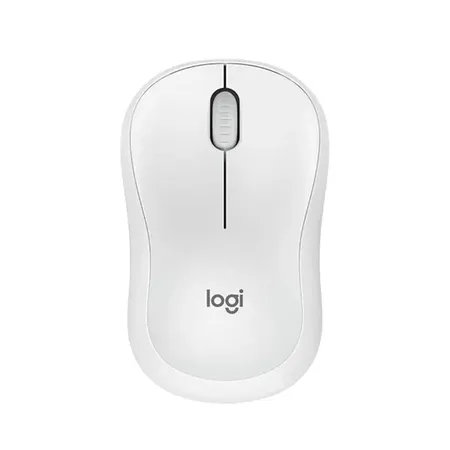 Logitech M240 Silent Bluetooth Wireless Mouse Compact Design - Off White