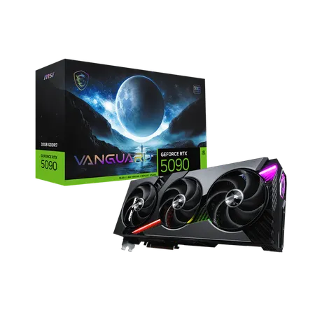 MSI RTX 5090 Vanguard SOC 32GB GDDR7 Graphics Card