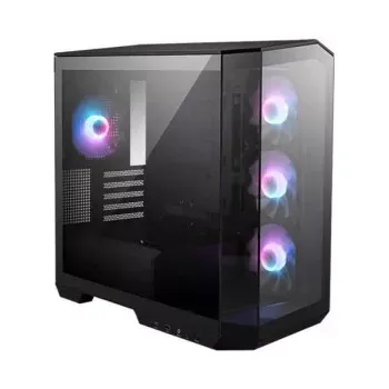 MSI MAG Forge M100R ARGB Mini Tower Cabinet, ATX Support, Up To 240 mm Radiator Support