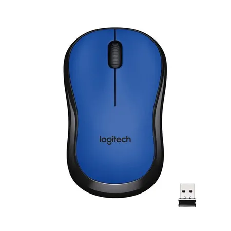LOGITECH M221 Silent Wireless Ambidextrous Gaming Mouse ( 鈥?10-004882 ) ( 1000DPI / 3 Macro Button ) ( Black )