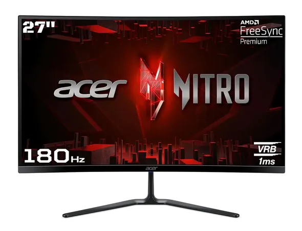 ACER ED270R S3 27 INCH (68.58 CM) FULL HD 1500 R CURVED GAMING LCD MONITOR