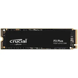Crucial 4TB P3 Plus PCIe Gen 4 M.2 2280 NVMe Internal SSD with Speed Upto 4,800 MB/s and Limited 5 Year Warranty