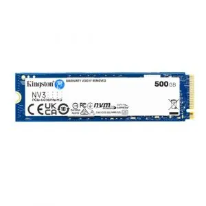 Kingston NV3 500GB PCIe Gen4 NVMe M.2 SSD