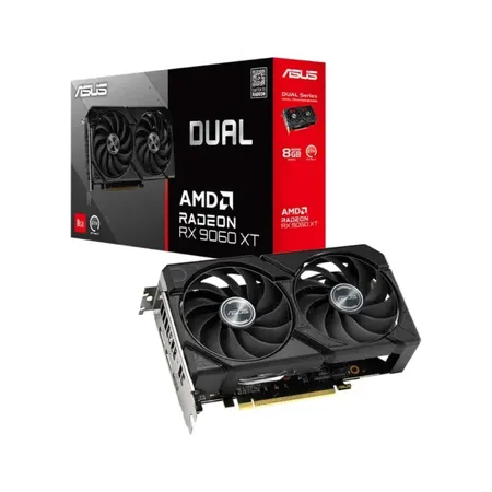 ASUS Dual RX 9060 XT 8GB GDDR6 Graphics Card