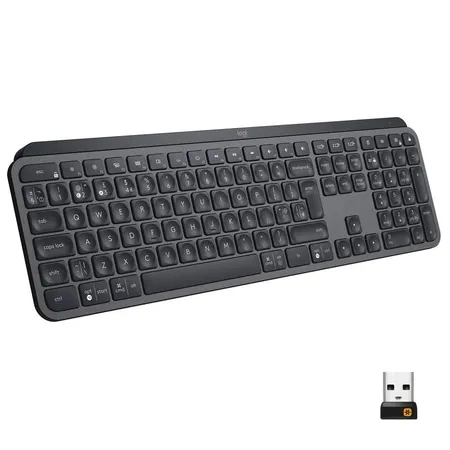 LOGITECH MX KEYS S WIRELESS KEYBOARD BLACK