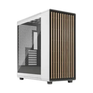 Fractal Design North XL E-Atx Mid Tower Cabinet Chalk White Tg Clear (FD-C-NOR1X-04)