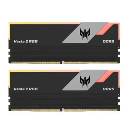 Acer Predator Vesta II RGB Series 32GB (16GBx2) DDR5 6000MHz CL30 Desktop Ram (Black)