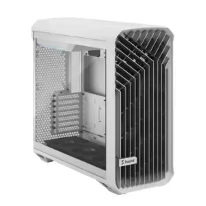 Fractal Design Torrent Compact White Steel Tempered Glass Atx Mid Tower Cabinet (Fd-C-Tor1C-03)
