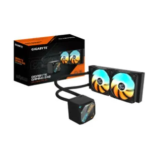 Gigabyte GAMING 240 240MM CPU Liquid Cooler Black