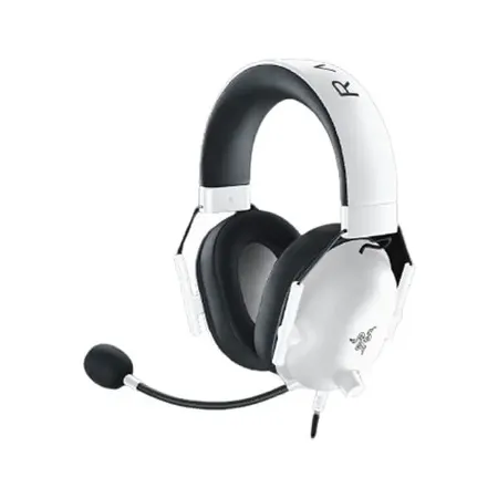 Razer BlackShark V2 X PlayStation Gaming Headset: 50mm Drivers – Cardioid Mic – Lightweight – Comfortable, Noise Isolating Earcups – for PS5, Xbox Series X, PC, Switch via 3.5 mm Audio Jack – White