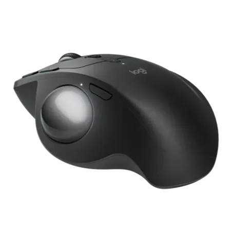 LOGITECH MX Ergo S Wireless Ergonomic Gaming Mouse ( 910-007261 ) ( 2048 DPI / 8 Macro Button ) ( Black )