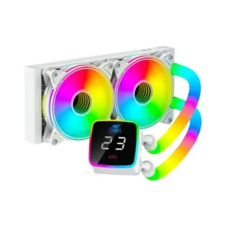 Ant Esports Ice-Glow 240 Argb Cpu Liquid Cooler White (ICE-GLOW-240-ARGB-WHITE)