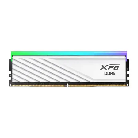 Adata XPG Lancer Blade RGB Series 64GB (32GBx2) DDR5 6000MHz Desktop Memory (White) AX5U6000C3032G-DTLABRWH