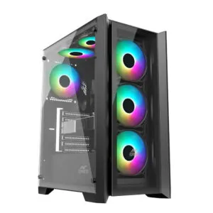 ANT ESPORTS ICE-170 TG ATX Mid Tower Cabinet (Black)