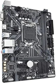 GIGABYTE H310M M.2 2.0 Ultra Durable Motherboard with 8118 Gaming LAN, PCIe Gen2 x2 M.2, HDMI 1.4, D-Sub Ports for Multiple Display