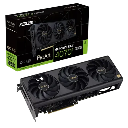 ASUS ProArt GeForce RTX 4070 Ti Super OC Edition 16GB Nvidia Graphic Card