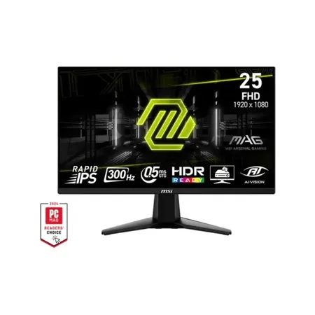 MSI MAG 255XF 25 Inch 1920x1080 (FHD) IPS 300Hz Ga...