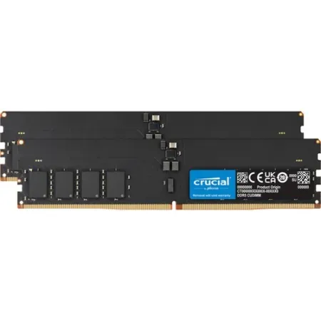 Crucial 128GB (2 x 64GB) DDR5 6400 MHz CUDIMM Memory Kit
