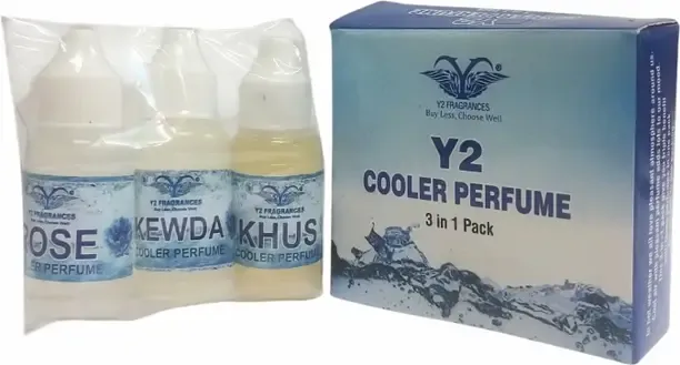 Y2 Fragrances Rose, khus, Kewda, coolbreeze Diffuser cool02