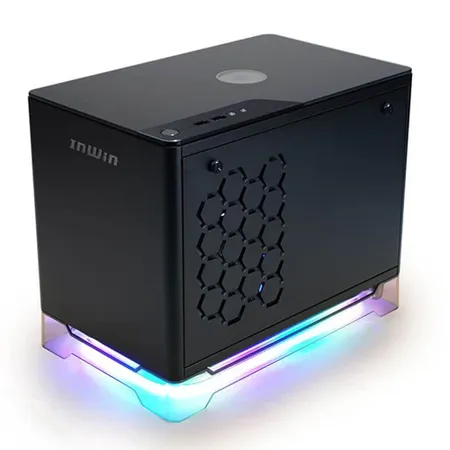 INWIN A1 Plus ITX Mini Tower Cabinet ( White ) ( With Inwin 650W PSU )