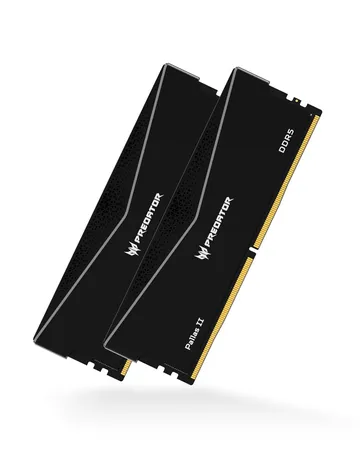Acer Predator Pallas II 32GB (2x16GB) DDR5 6000MHz CL30 RAM - Black | Intel XMP 3.0 & AMD EXPO | Low Latency Gaming Desktop Memory Kit