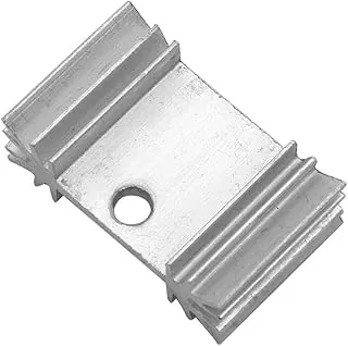 Electronic Spices Aluminum Heatsink for Ic or Mosfet or Transistor or Scr Pack of 10pcs