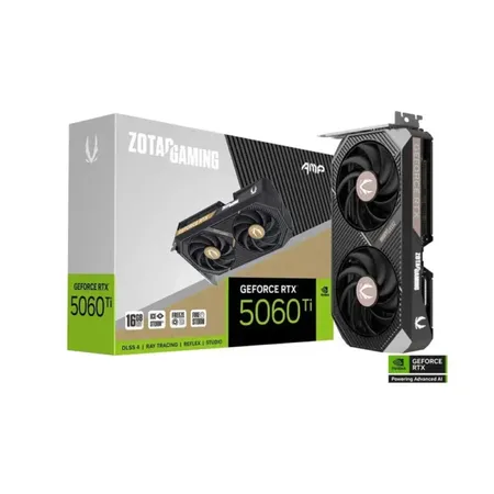 Zotac RTX 5060 Ti AMP 16Gb GDDR7 Graphics Card (ZT-B50620F-10M)