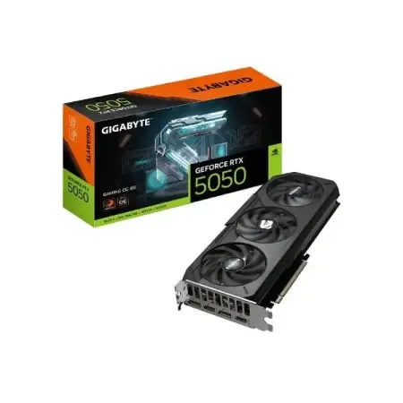Gigabyte Nvidia GeForce RTX 5050 Gaming OC 8GB GDDR6 Triple Fan Graphics Card