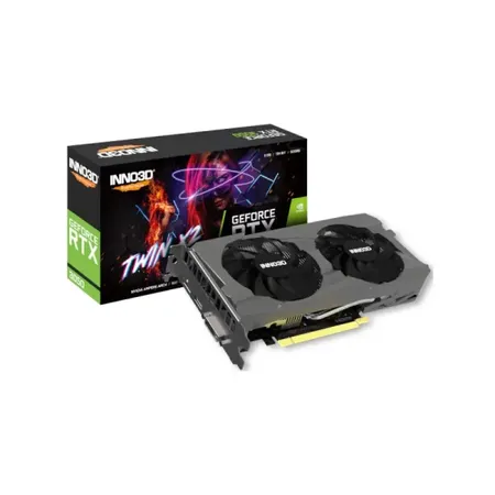 INNO3D Nvidia Geforce RTX 3050 Twin X2 8Gb Gddr6 128-Bit Pci-E 4.0 Integrated Gaming Graphics Card – N30502-08D6-1711Va41