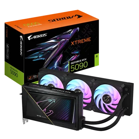 GIGABYTE Aorus GeForce RTX 5090 Xtreme Waterforce WB 32GB Nvidia Graphic Card