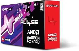 Sapphire gddr6 Pulse pci_e_x16 AMD Radeon RX 9070 Gaming 16GB Dual HDMI/Dual DP