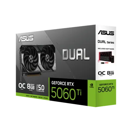 ASUS Dual RTX 5060 Ti OC Edition 8GB GDDR7 Graphics Card