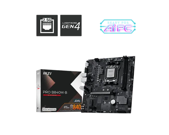 MSI PRO B840M-B Motherboards