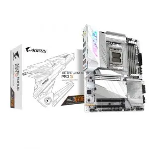 GIGABYTE X670E Aorus Pro X DDR5 AMD Motherboard (White)