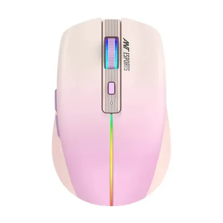 ANT ESPORTS GM400W Wireless Ambidextrous RGB Gaming Mouse ( GM400W-RGB-DULL-YELLOW ) ( 3200DPI / 6 Macro Buttons ) ( Dull Yellow )