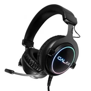 GALAX Sonar 01 Wired 7.1 Surround Gaming Headphone With Mic ( Black ) ( PS/PC/MAC/Mobile Devices )