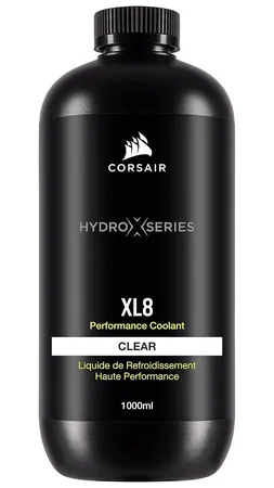 CORSAIR HYDRO X SERIES XL8 PERFORMANCE COOLANT 1L - CLEAR XL8 CLEAR (CX-9060007-WW) CLEAR (TRANSPARENT)
