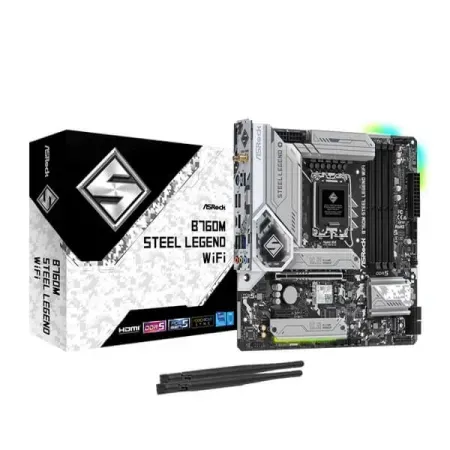 ASROCK B760M Steel Legend Wifi DDR5 Intel Motherboard