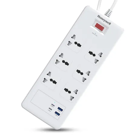 HONEYWELL (8 SOCKET+2 USB+ 2 TYPE-C) SURGE PROTECTOR