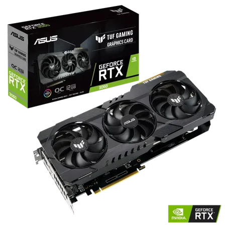 ASUS TUF Gaming GeForce RTX 3060 V2 OC Edition 12GB Nvidia Graphic Card