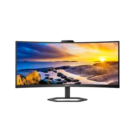 PHILIPS 34E1C5600HE-94 34" WQHD 100Hz 5MP Built-in Webcam VA LED Curved Monitor