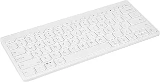 HP 350 Compact Multi-Device Bluetooth Keyboard; Spill Resistant; Swift Pair; OS Auto-Detection, LED Indicator, Battery Life Up to 24 Months, 1 Year Warranty